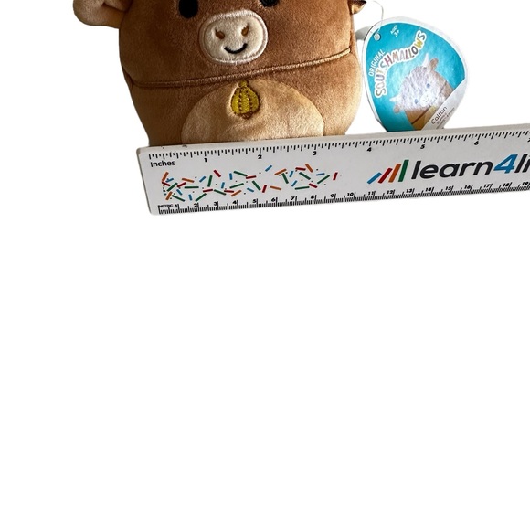 SQUISHMALLOW CALTON THE HIGHLAND COW 2022 EASTER 4.5” NEW WITH TAGS - Picture 6 of 11